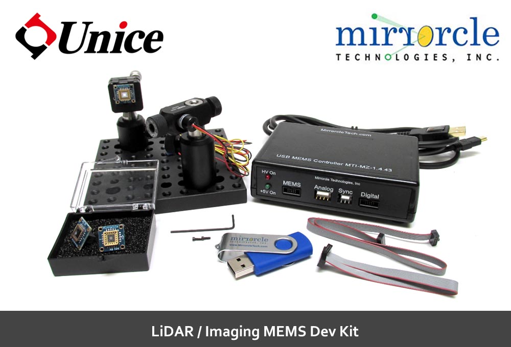 LiDAR/Imaging MEMS Development Kits